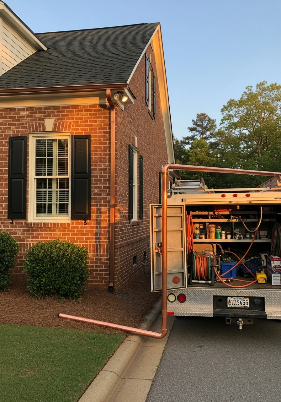 Professional work in progress on a Springfield property, showing skilled execution and care.